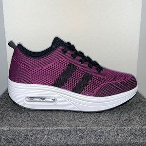 Height Increasing Breathable Mesh Sneakers